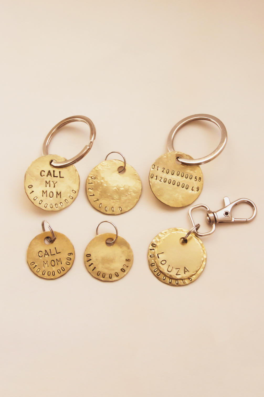Brass Classic Tag