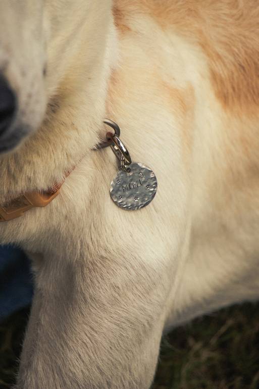 Starry Night stainless steel tag